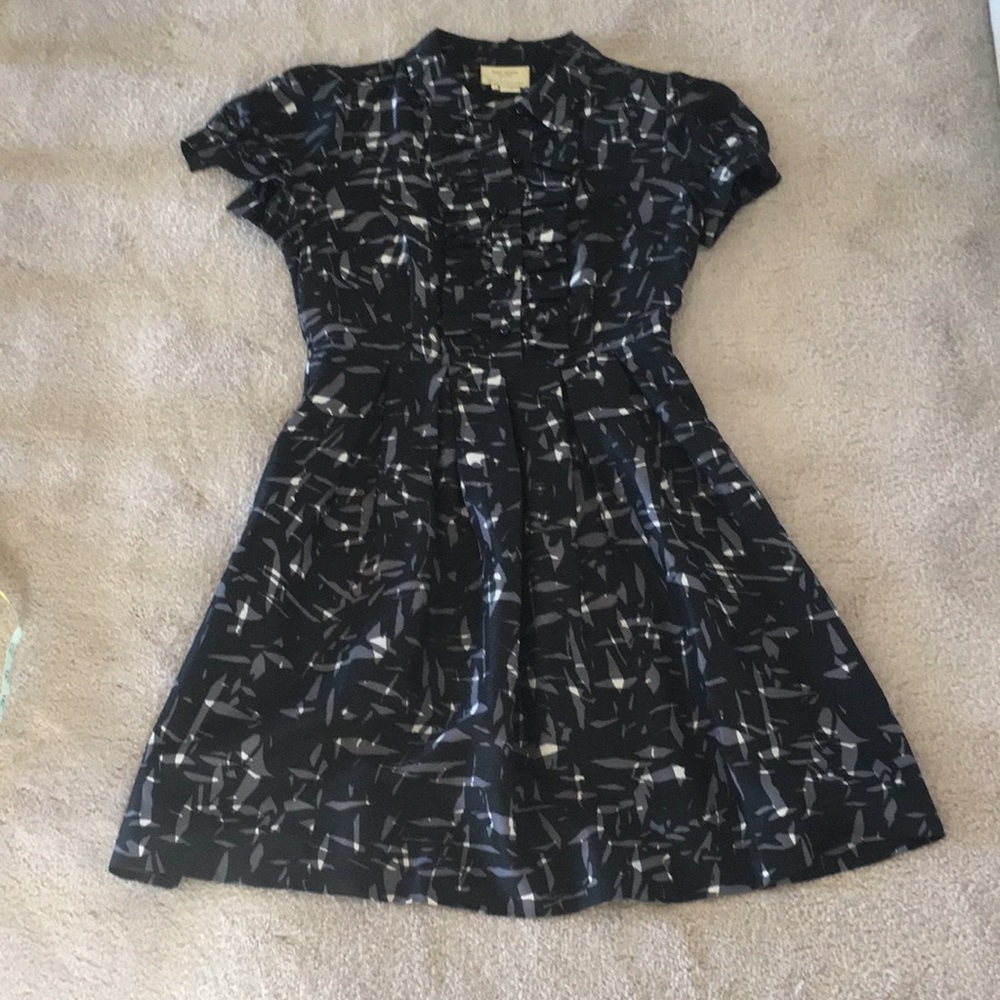 Kate Spade ruffle button up dress